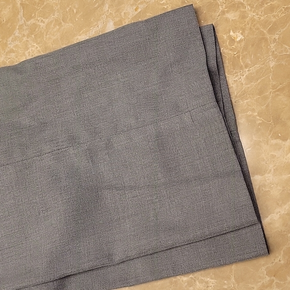 Hagar Men's Gray Twill Dress Slacks, 33x32 - Picture 12 of 16